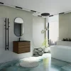 Полотенцесушитель электрический Vincea 130x25 VTD-1D2BE черный