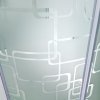 Душевая кабина AvaCan 120x90 EM2012RLED+GM поддон низкий, двери раздвижные