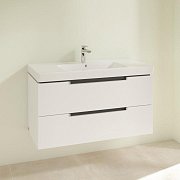 Тумба под раковину Villeroy & Boch Subway 2.0 A69700DH белый глянец