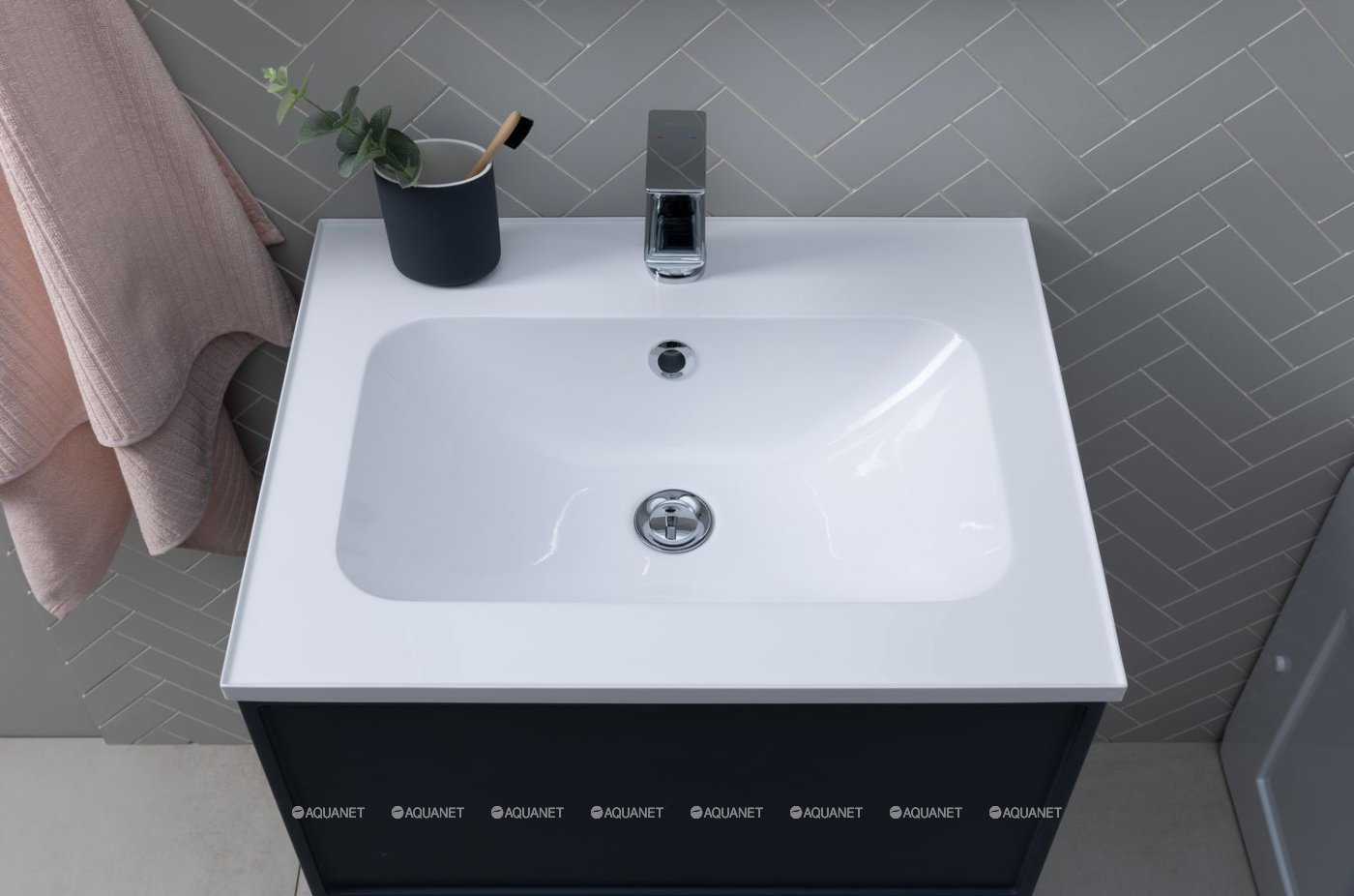 Раковина Aquanet Арт 75