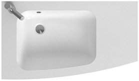 Раковина Jacob Delafon Nona 80 L EB1884RU-DE1 белая