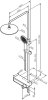Душевая стойка AM.PM X-Joy F0785A600 хром