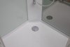 Душевая кабина Aquanet Passion S 2.0 90x90, прозрачное стекло, поддон низкий, двери раздвижные