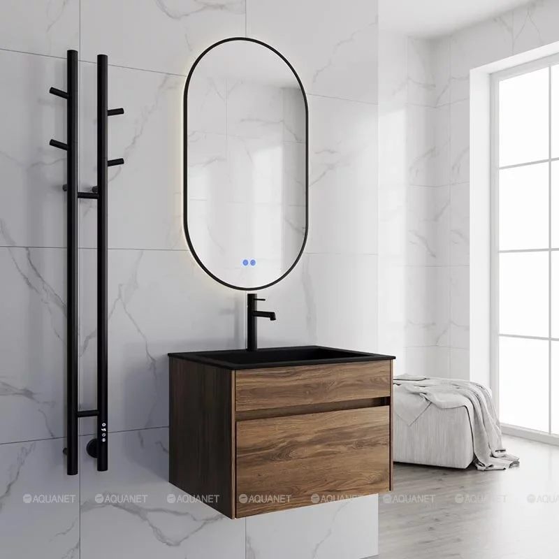 Полотенцесушитель электрический Vincea 130x25 VTD-1D2BE черный